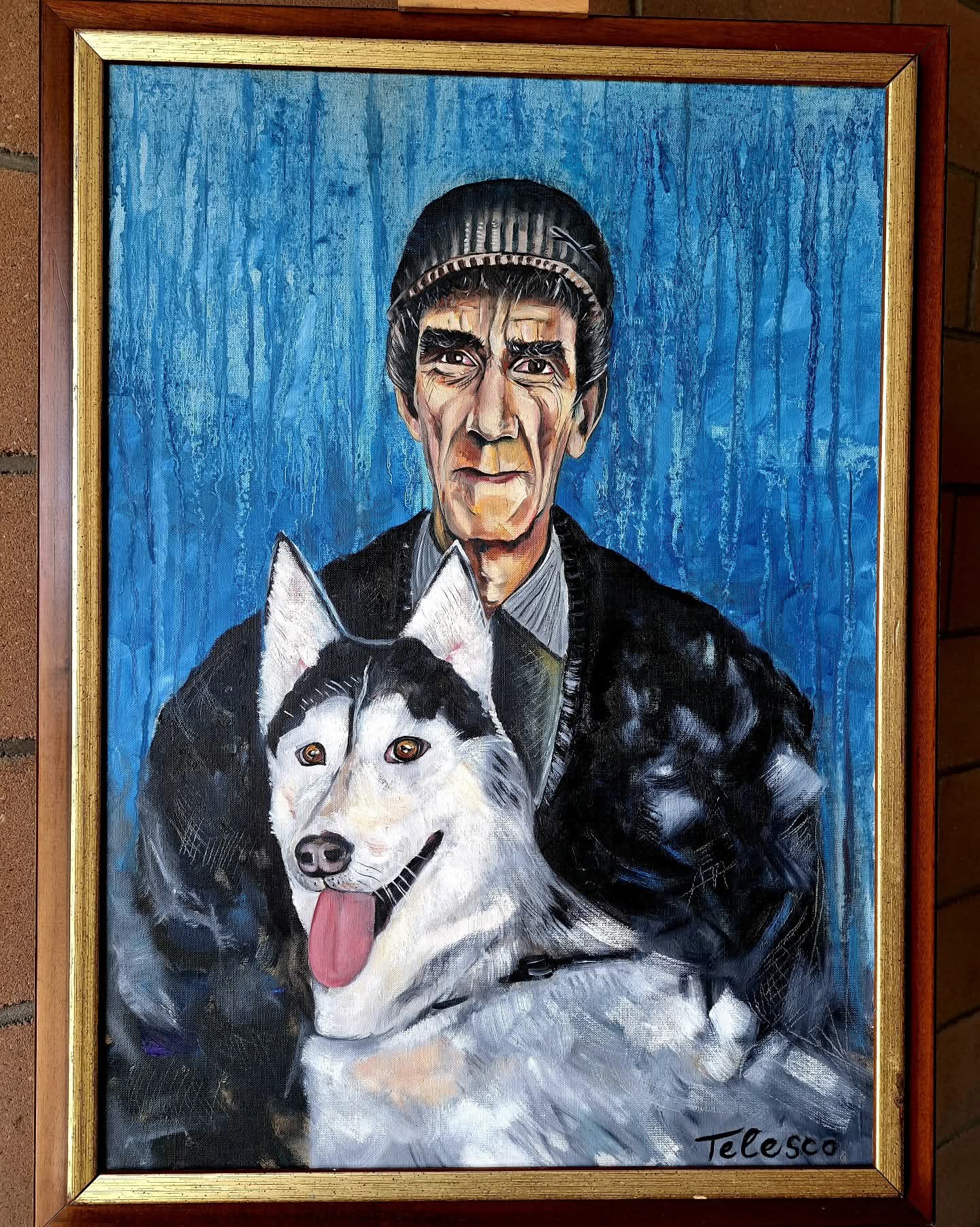 L'homme au husky