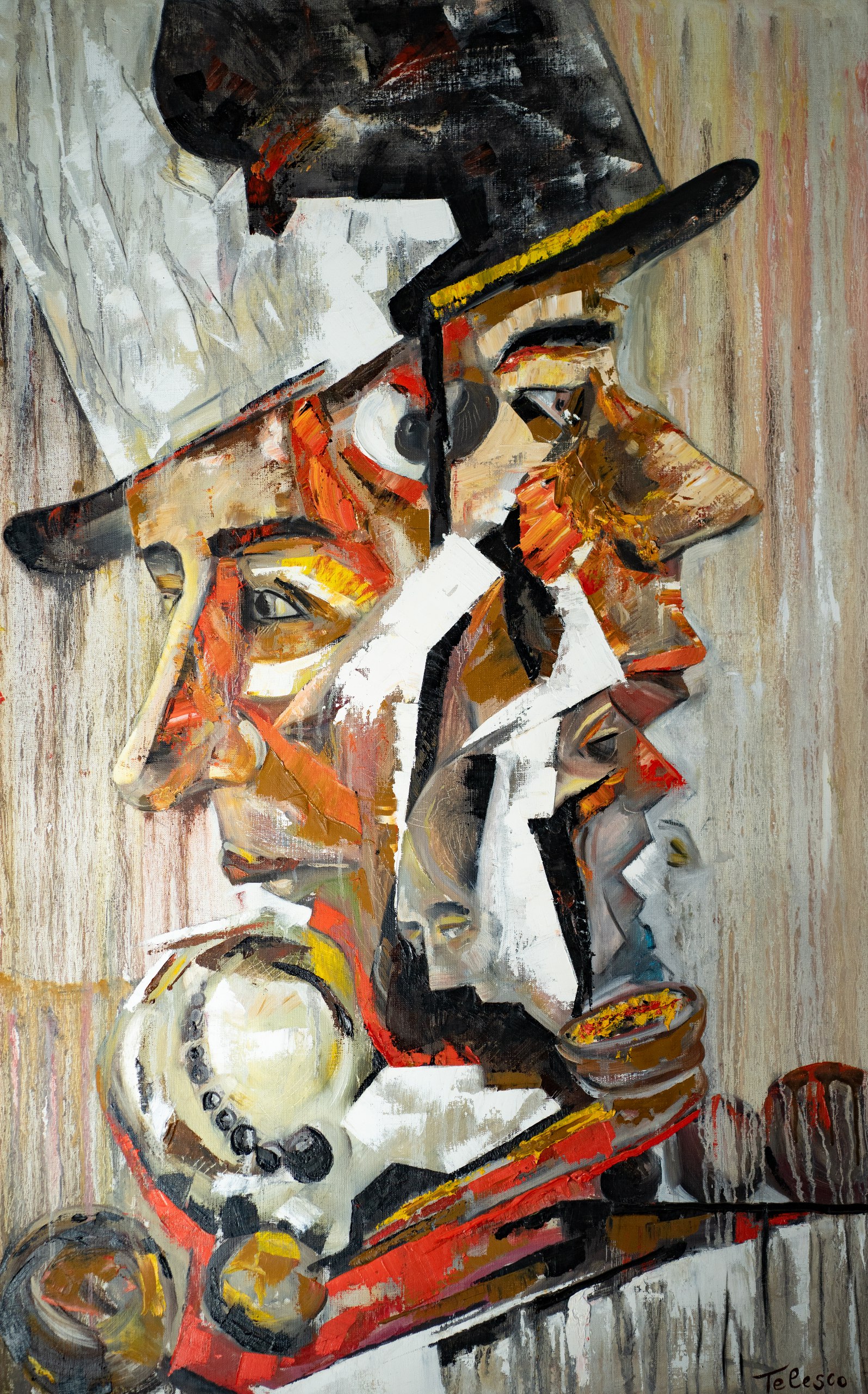 Visage fragmenté